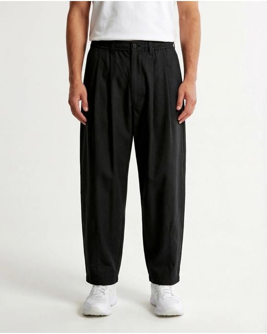 Comme des Garçons Black Comme Des Garçons Homme Wide-Leg Pleated Trousers for men