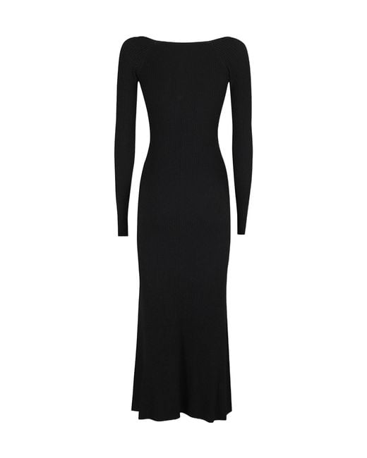 Moschino Black Long Sleeve Dress