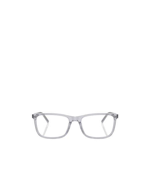 Dolce & Gabbana White Rectangular Flat Mirror for men