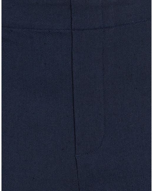 Rag & Bone Blue Solid Color Wide-Leg Trousers