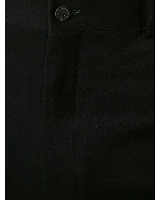 Comme des Garçons Black Comme Des Garçons Homme Plus Wide-Leg Shorts for men