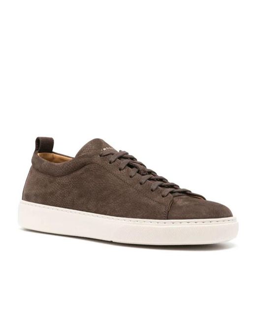 Henderson Brown Lace-Up Casual Shoes for men