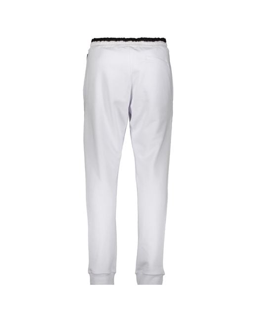 Philipp Plein Gray Logo-Patch Drawstring Track Pants for men