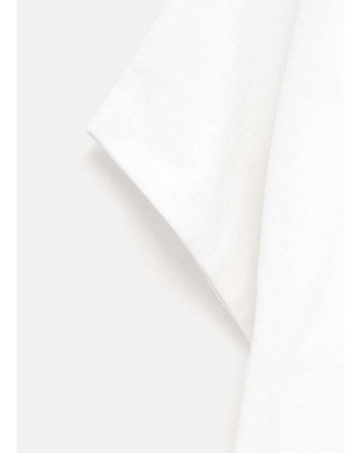 Alaïa White Alaïa High Neck Blouse