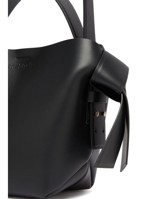 Acne Black Logo Shoulder Bag