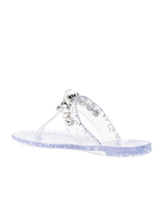 Casadei White Flip-Flops Sandals
