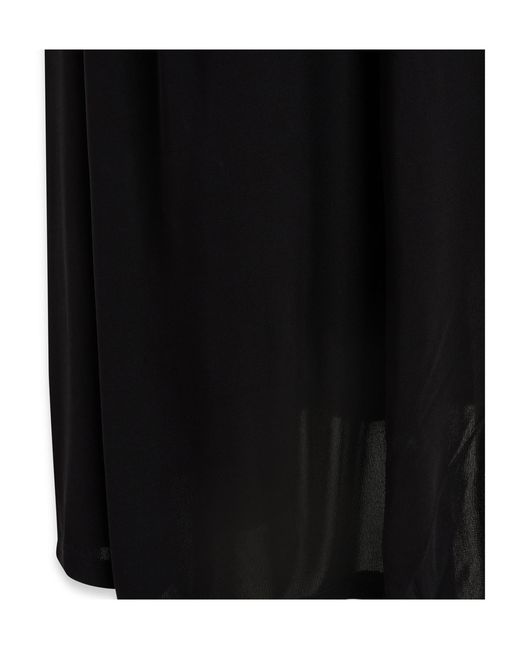 Proenza Schouler Black Knitted Backless Dress