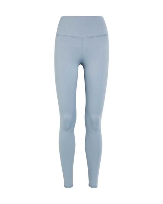 Varley Blue High-Stretch Leggings