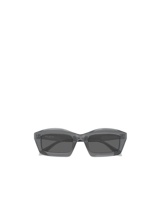 Alaïa Multicolor Alaïa Rectangular Frame Sunglasses