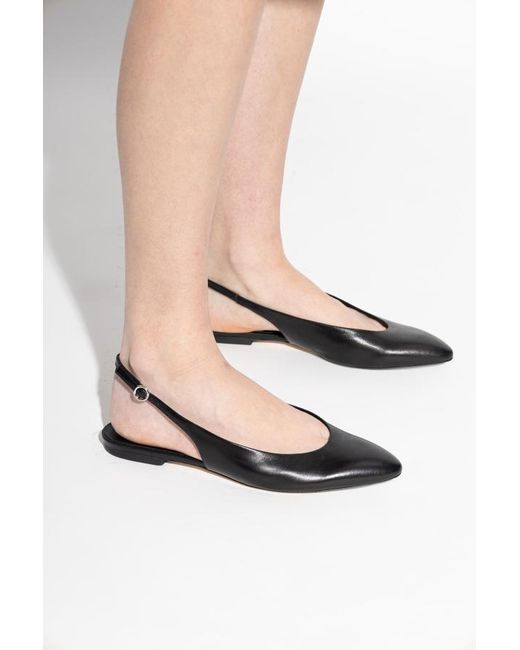 Aeyde White 'Amelia' Shoes