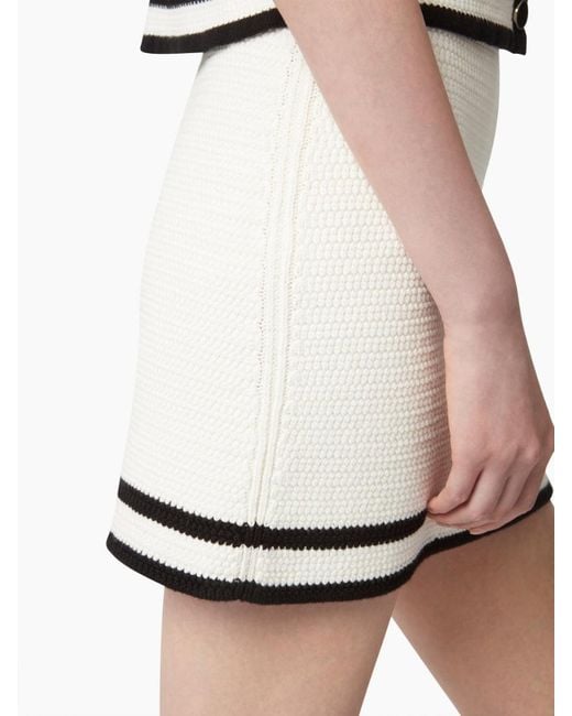 Nina Ricci Multicolor Tweed Mini Skirt