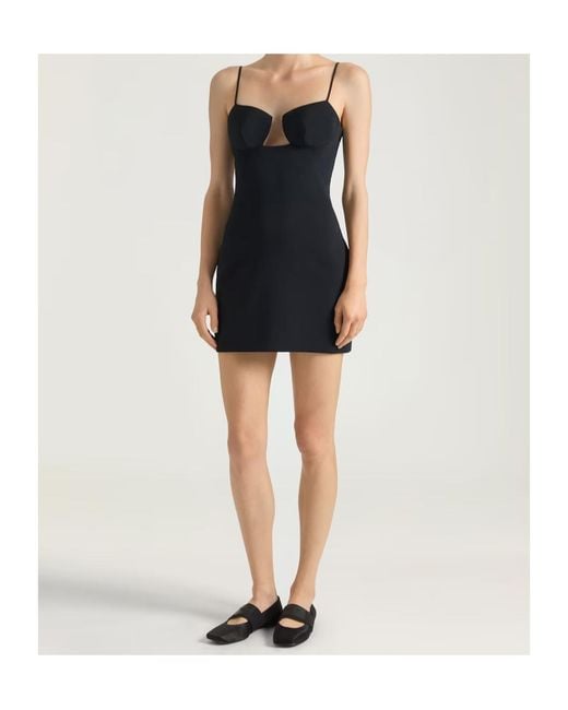 Givenchy Blue Cutaway Mini Dress