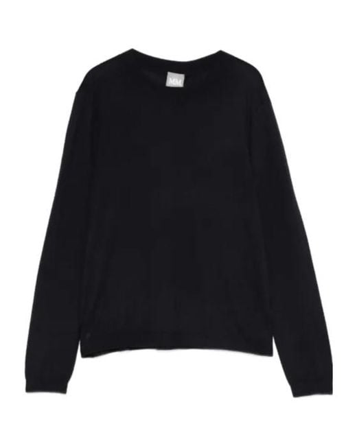 Max Mara Black Crewneck Sweater