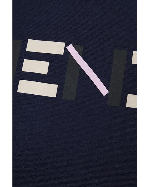 KENZO Blue Logo Printed T-Shirt