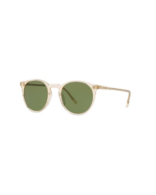Oliver Peoples Green Logo Sunglasses for men