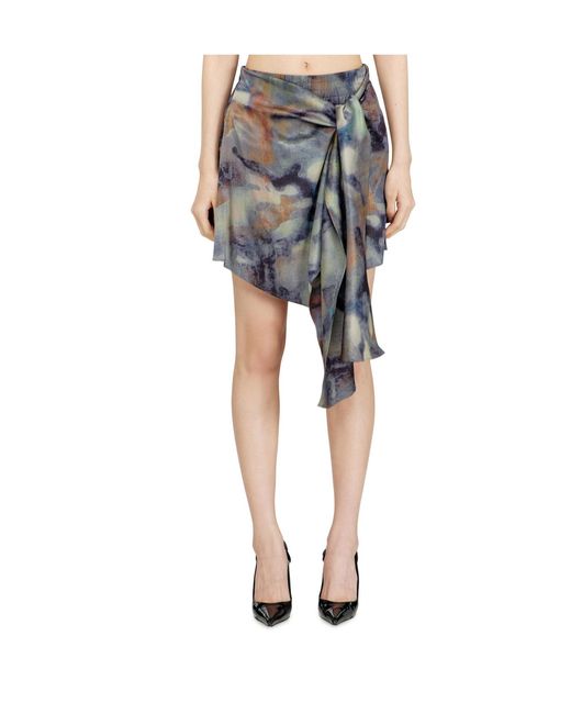 DIESEL Gray S-Talia Shorts