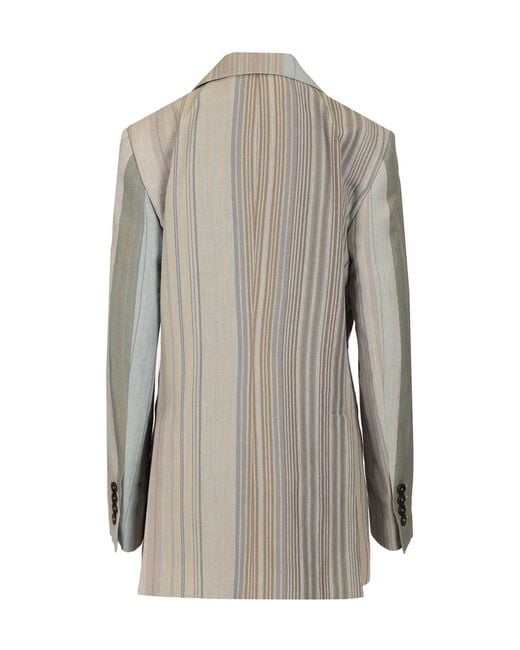 Vivienne Westwood Gray Huddersfield Striped Blazer for men