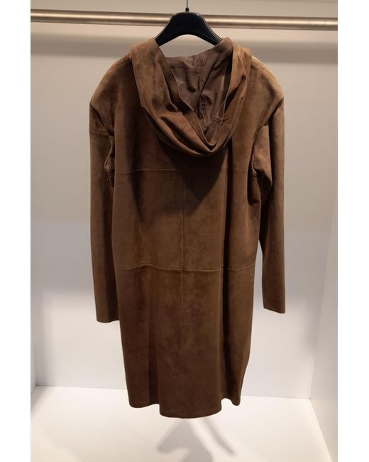 Max Mara Brown Long-Sleeved Coat