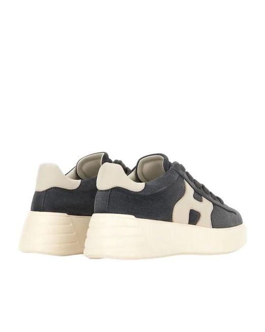 Hogan Blue Rebel Low-Top Sneakers