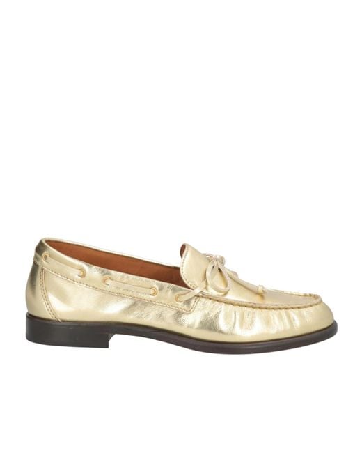 Rag & Bone Natural Metallic Flat Shoes