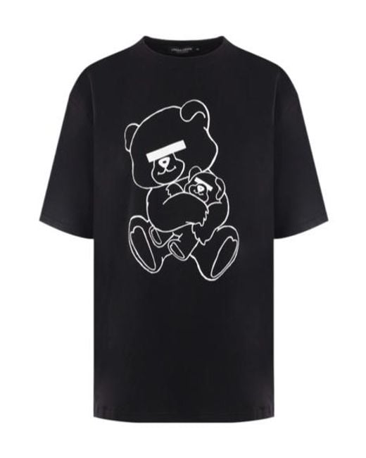 Undercover Black Crew Neck Short-Sleeved T-Shirt for men
