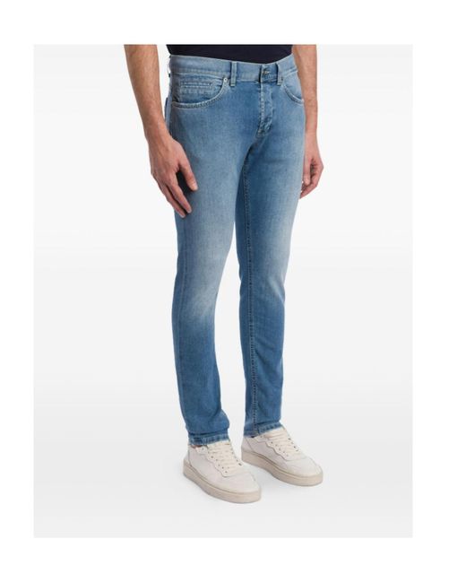 Dondup Blue George Skinny Jeans for men