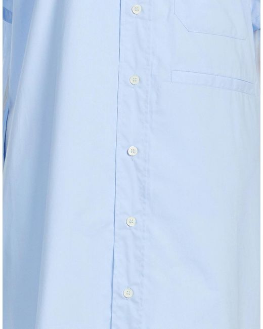 MM6 by Maison Margiela Blue Shirt Dresses