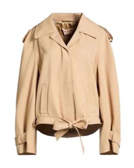 Marni Natural Plain Colour Jackets