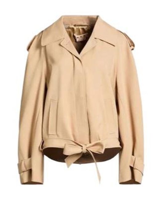 Marni Natural Plain Colour Jackets