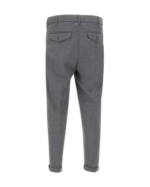 Myths Gray Ares Slim-Fit Pants for men