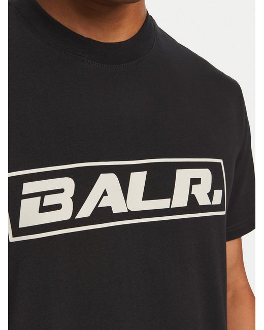 BALR Black Short-Sleeved T-Shirt for men