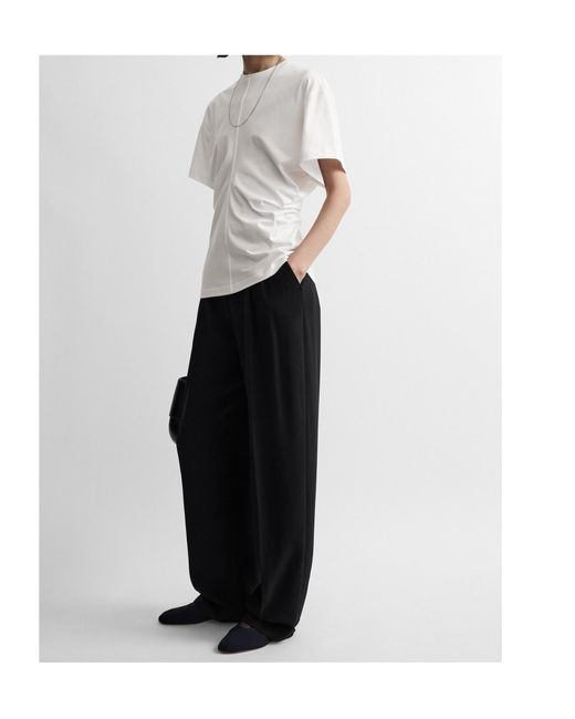 Totême White Short-Sleeved T-Shirt