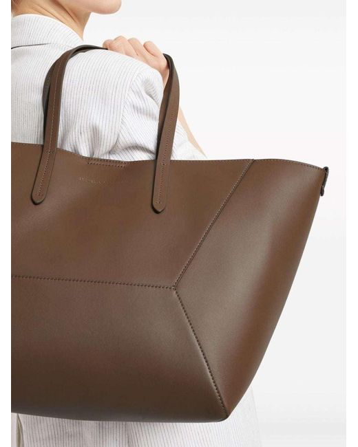 Brunello Cucinelli Brown Monili Shopping Bag