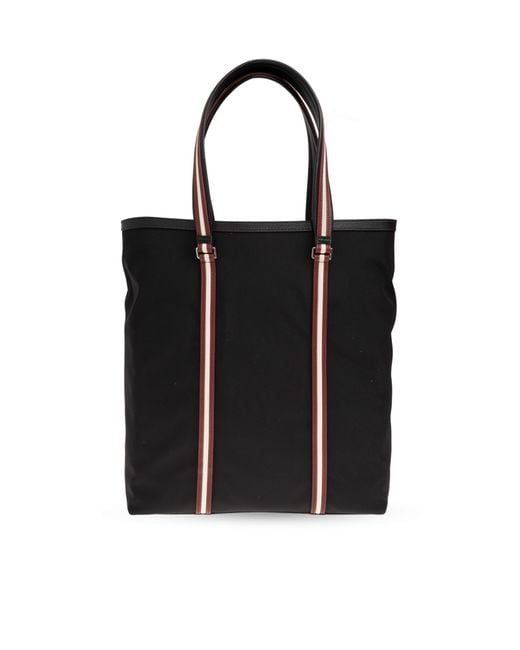 Bally Black Logo Handbag for men