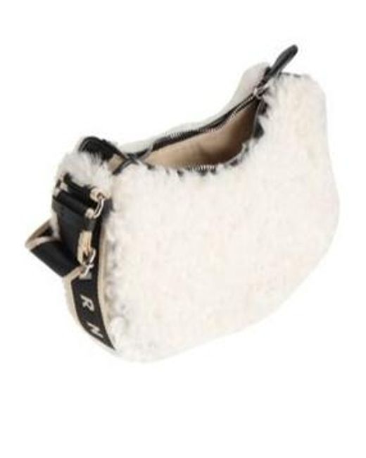 Marni Natural Square-Neck Wide-Strap Top