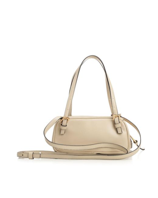 Versace Natural Tag Bowling Zipped Mini Bag