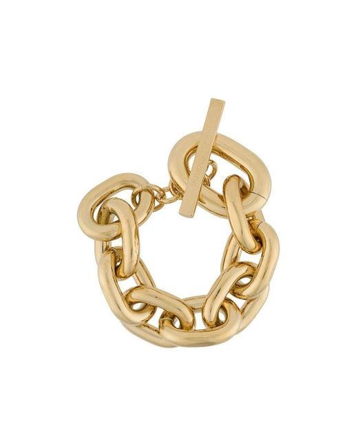 Rabanne Metallic Chain Bracelet