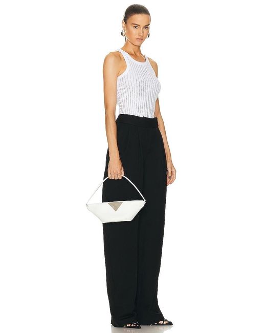 The Attico White The Piccola Shoulder Bag