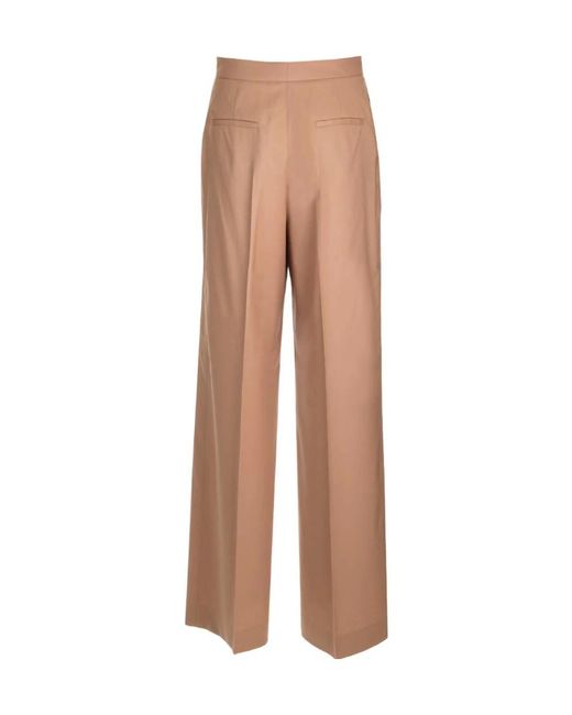 Fabiana Filippi Multicolor Pleated Zipper Casual Pants