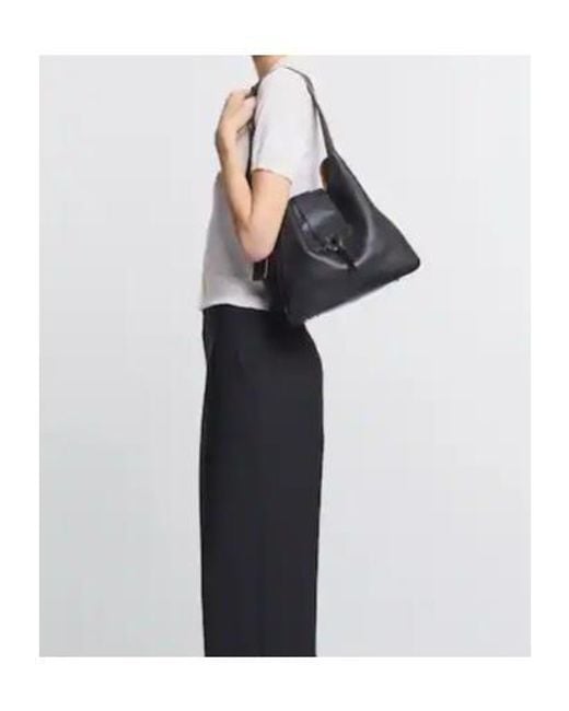Hogan Black Trend Hobo Shoulder Bag