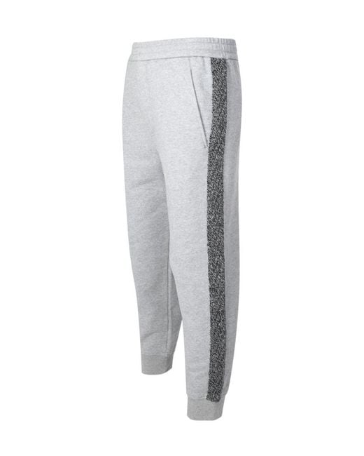 Neil Barrett Gray Elastic Waist Sweatpants for men