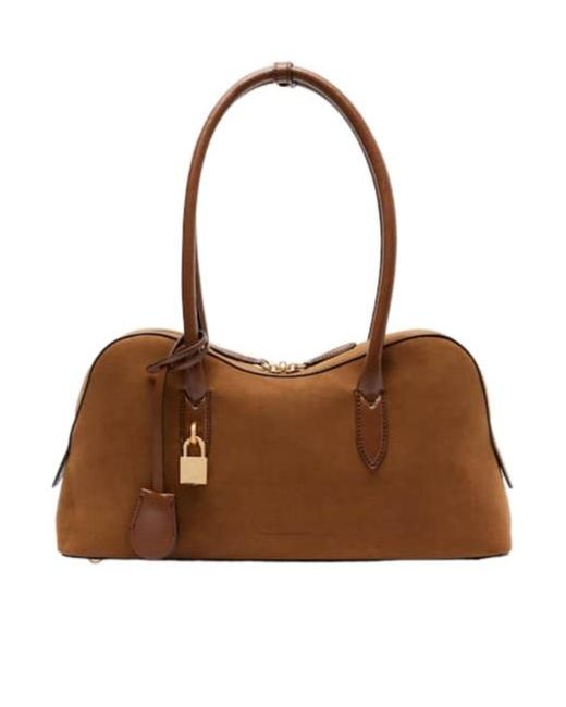 Stella McCartney Brown Versatile Luxury Minimalist Shoulder Bag