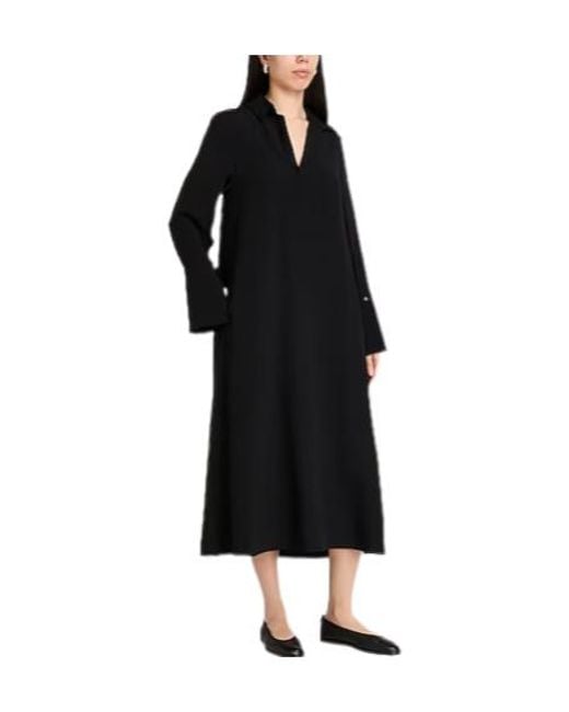 Max Mara Black Minimalist Dress