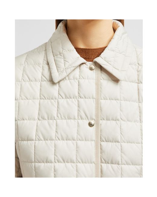 Moncler White Epinal Quilted Down Jacket