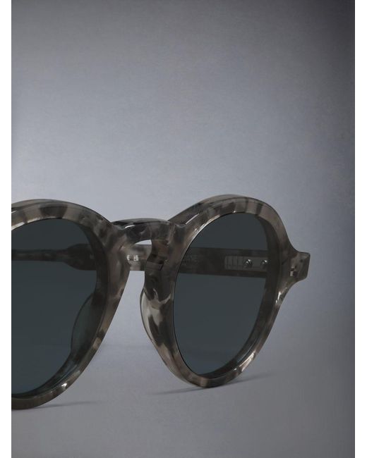 Thom Browne Multicolor Eyewear Round Frame Sunglasses for men