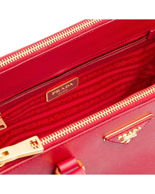 Prada Red Logo Shoulder Bag