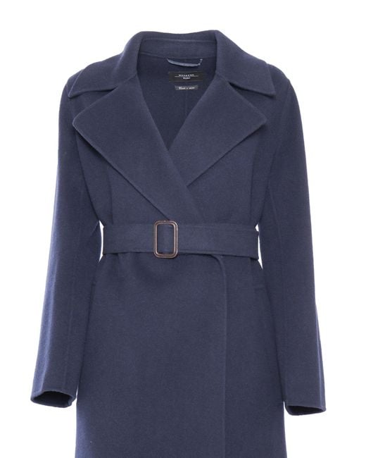 Weekend by Maxmara Blue Coat