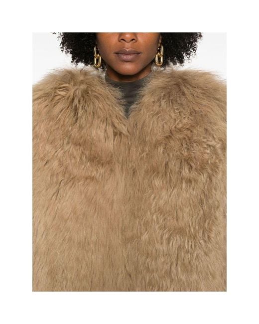 Prada Natural Shearling Jacket