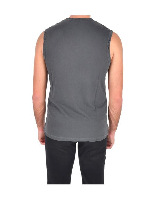 James Perse Gray Classic Muscle Tank Top for men