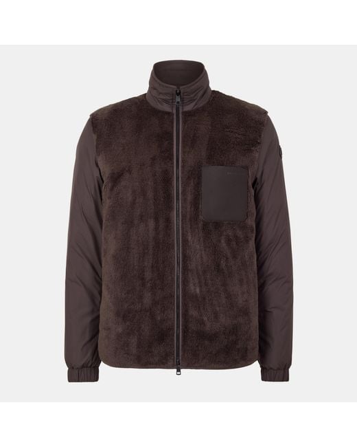 Moncler Brown Winter Puffer Hybrid Jacket for men